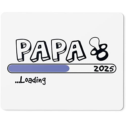 JUNIWORDS Mauspad Mousepad, Papa Loading, 2025 (1008910) von JUNIWORDS