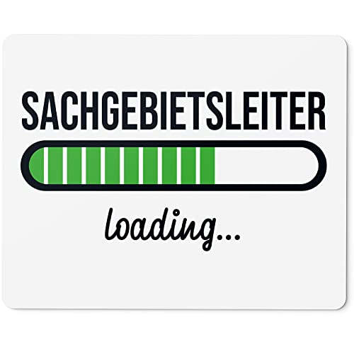 JUNIWORDS Mauspad Mousepad, Sachgebietsleiter Loading (6214043) von JUNIWORDS