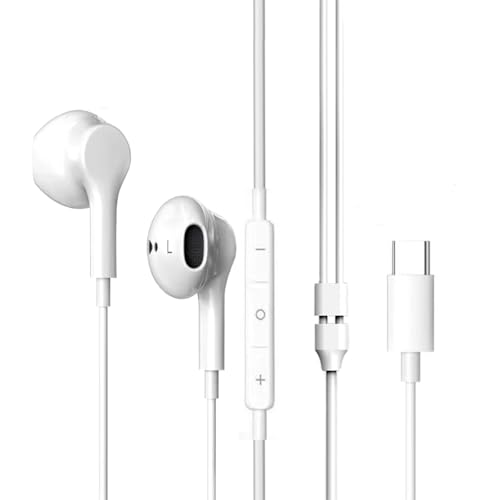 HK-3 Fashion Wire Control Phone Ohrhörer sind kompatibel mit Android und Apple 15, Apple 16 Handys von JUNJIEUNVO