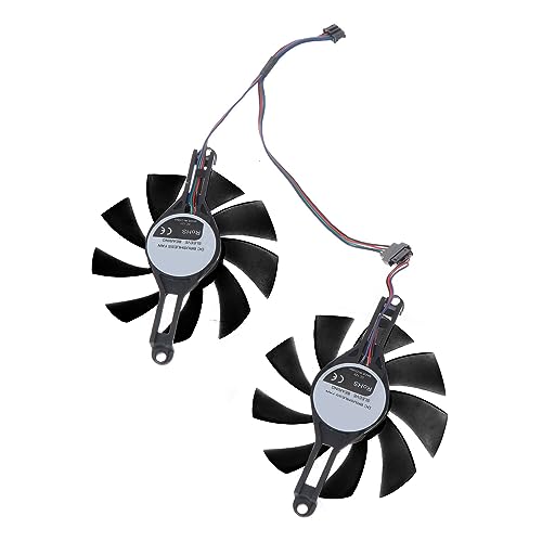 80 Mm/3.15in Original 4 Pin 4 Drähte Kühler Lüfter VGA Lüftergrafikkarten Kühllüfter Für Radeon RX 580 RX5500 XT Hadiatoren 80 Mm/3.15in Original 4 Pin 4 Drähte Kühler Lüfter VGA Lüftergrafikkarten Kühllüfter Für Radeon RX 580 RX5500 XT Hadiatoren von JUNNASALIKER