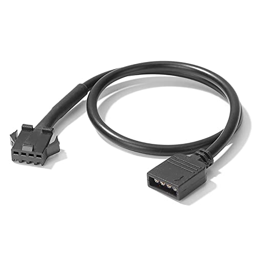 JUNNASALIKER 30 cm 5V 3Pin/12V 4Pin Motherboard RGB Adapter Umrechnungskabel Für Computer LED Light Strip Draht 3Pin/4Pin Männlich Frauen von JUNNASALIKER