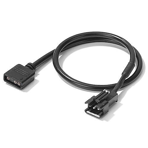 JUNNASALIKER 30 cm 5V 3Pin/12V 4Pin Motherboard RGB Adapter Umrechnungskabel Für Computer LED Light Strip Draht 3Pin/4Pin Männlich Frauen von JUNNASALIKER