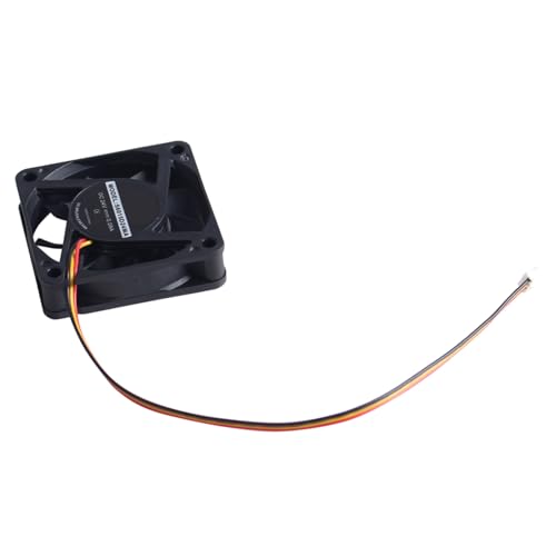 JUNNASALIKER Kühllüfter 3D Drucker Teil 6015 24 V 0.07A 3350 U/Min Kühllüfter Hydrauliklüfter 60x60x15mm Kühllüfter Für 3D Drucker von JUNNASALIKER