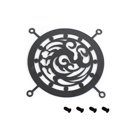 JUNNASALIKER Metall Lüfter Grill PC Komponenten Sicherer Computerkühlungslüftermontage Fingerschutz Halterung JUNNASALIKER Metall Lüfter Grill PC Komponenten Sicherer Computerkühlungslüftermontage Fingerschutz Halterung von JUNNASALIKER