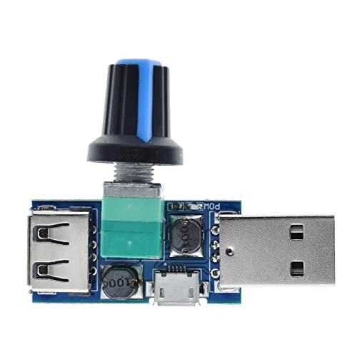 JUNNASALIKER Motor Controller Multi Grear Lüfter USB Geschwindigkeitsregulation Controller 4-12 V Drehzahlregulation Temperaturregelung JUNNASALIKER Motor Controller Multi Grear Lüfter USB Geschwindigkeitsregulation Controller 4-12 V Drehzahlregulation Temperaturregelung von JUNNASALIKER