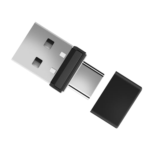 JUNNASALIKER USB Typ C Maus Jigglers Mover Wiggler Nicht Nachweisbar Shaker USB Anschluss Für Computer Laptop Halten Sie PC Wach Simulation Bewegung von JUNNASALIKER