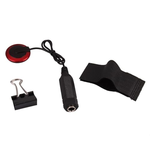 Universals Piezo Gitarren Mikrofon Pickup Clip Piezo Kontakt Mikrofon Pickup Elektrische Akustikgitarre Pickup Dauer von JUNNASALIKER