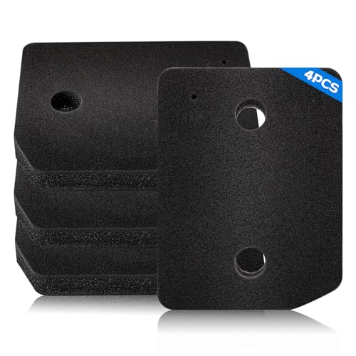 4er Set Filter für Miele 9164761 Trockner Wärmepumpentrockner, Fusselfilter Schaumstoff Sponge für Miele Trockner Ersatzteil für Miele Wäschetrockner,Fein/Grob 207x157x30mm Wäschetrockner Sockelfilter 4er Set Filter für Miele 9164761 Trockner Wärmepumpentrockner, Fusselfilter Schaumstoff Sponge für Miele Trockner Ersatzteil für Miele Wäschetrockner,Fein/Grob 207x157x30mm Wäschetrockner Sockelfilter von JUNUNDJING