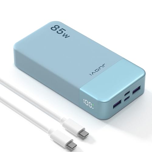 JUOVI Tragbare Powerbank (Blau, 85W) von JUOVI