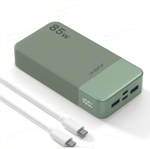 JUOVI Tragbare Powerbank (Grün, 85W) von JUOVI