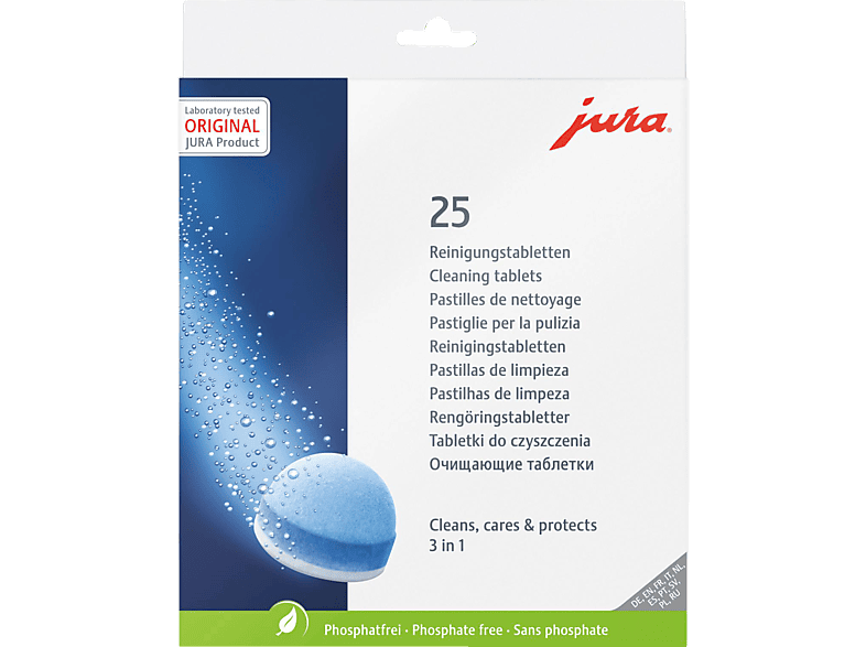 JURA 25045 3-Phasen-Reinigungstabletten von JURA
