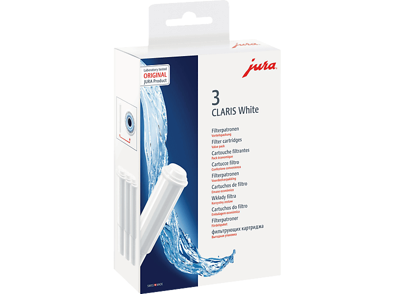 JURA 68739 CLARIS White Filterpatrone Weiß von JURA