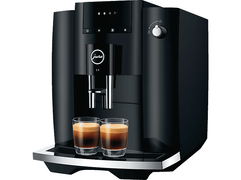 JURA E4 (EA) Kaffeevollautomat Piano Black von JURA