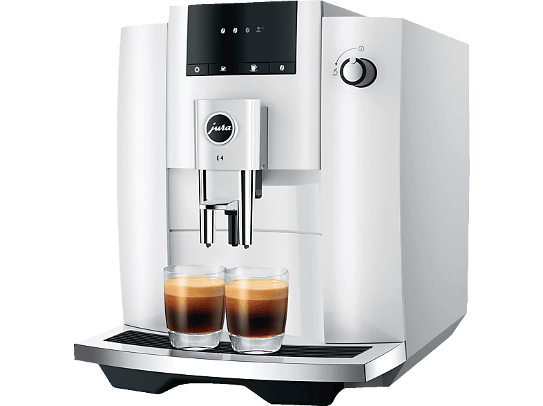 JURA E4 (EA) Kaffeevollautomat Piano White von JURA