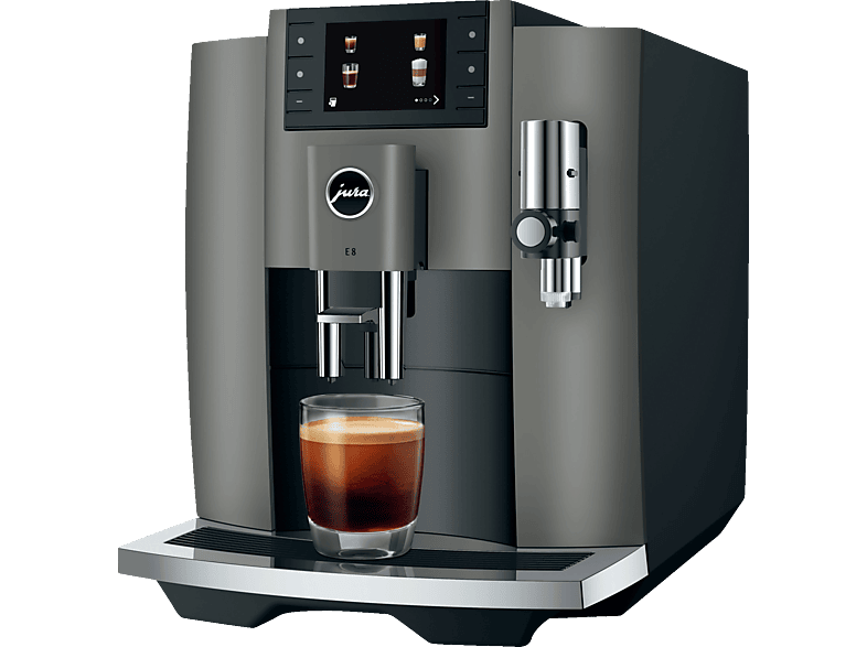 JURA E8 (EC) Kaffeevollautomat Dark Inox von JURA