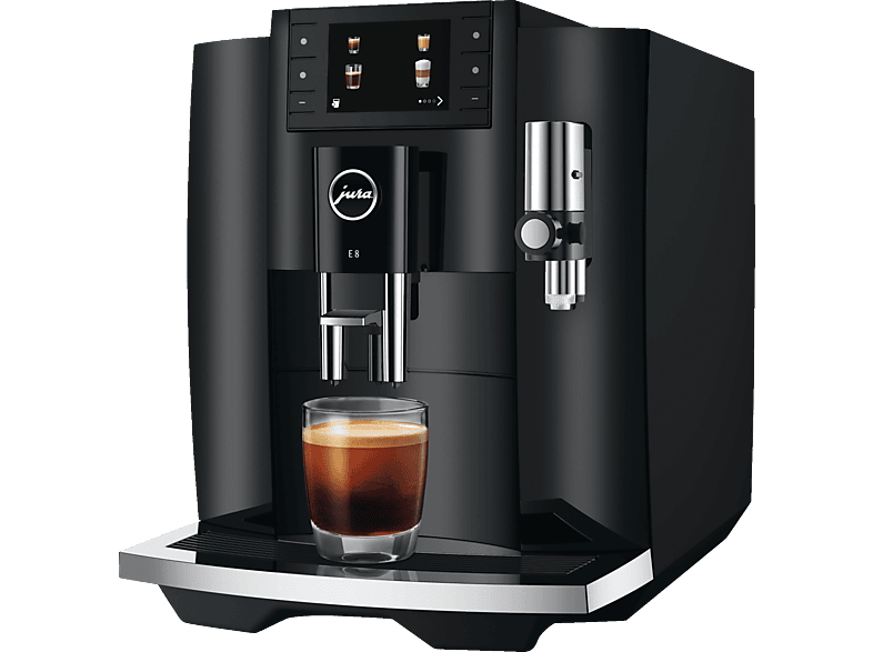 JURA E8 (EC) Kaffeevollautomat Piano Black von JURA