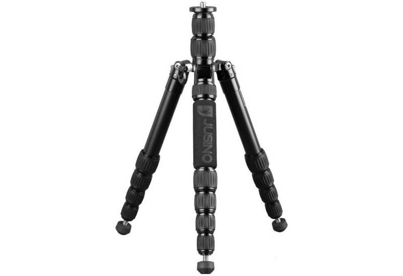 JUSINO TK-225S leichtes Reisestativ mit Monopod-Funktion Max.Höhe 124cm Dreibeinstativ von JUSINO