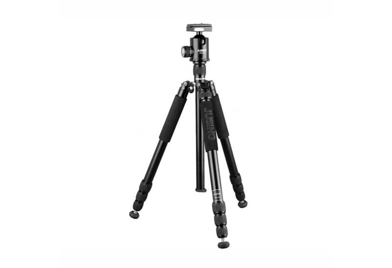JUSINO TK-284 Aluminium Tripod Traveller Reisestativ mit Kugelkopf BT-02 Dreibeinstativ von JUSINO