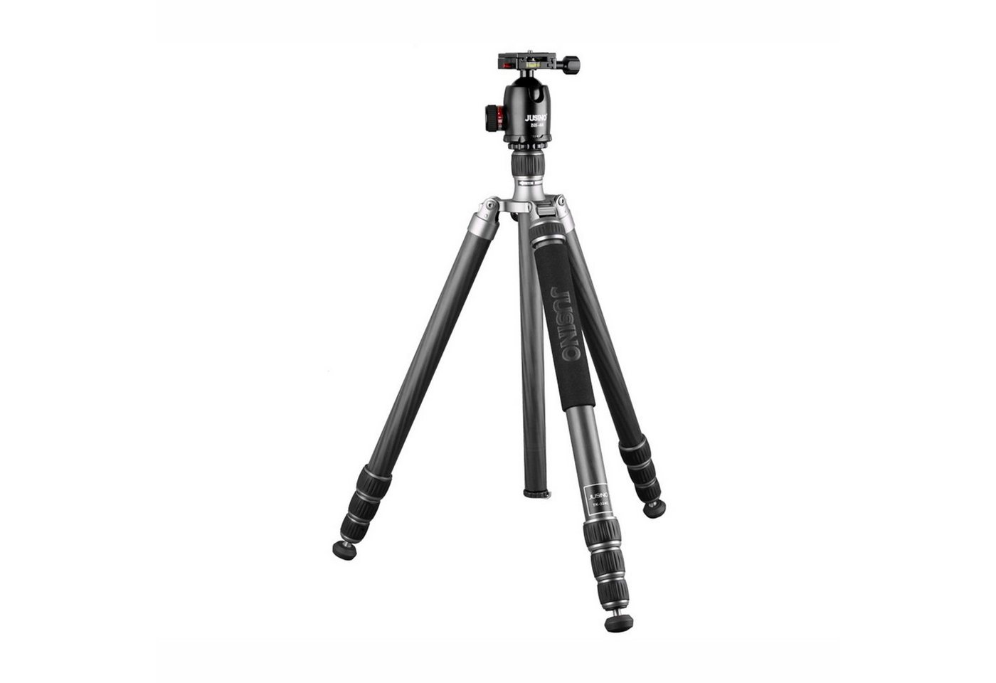 JUSINO Profi Traveller Tripod Stativ JUSINO TK-324 mit Stativkopf BH-68 Dreibeinstativ von JUSINO