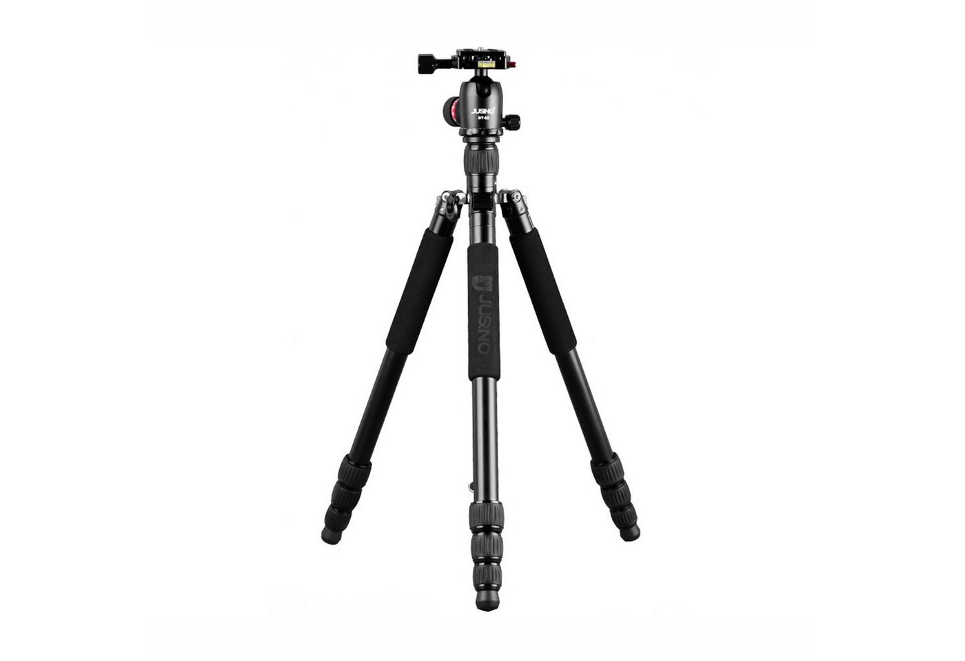 JUSINO Traveller Stativset leichtes Tripod JUSINO TK-254 mit Kugelkopf BT-02 Dreibeinstativ von JUSINO