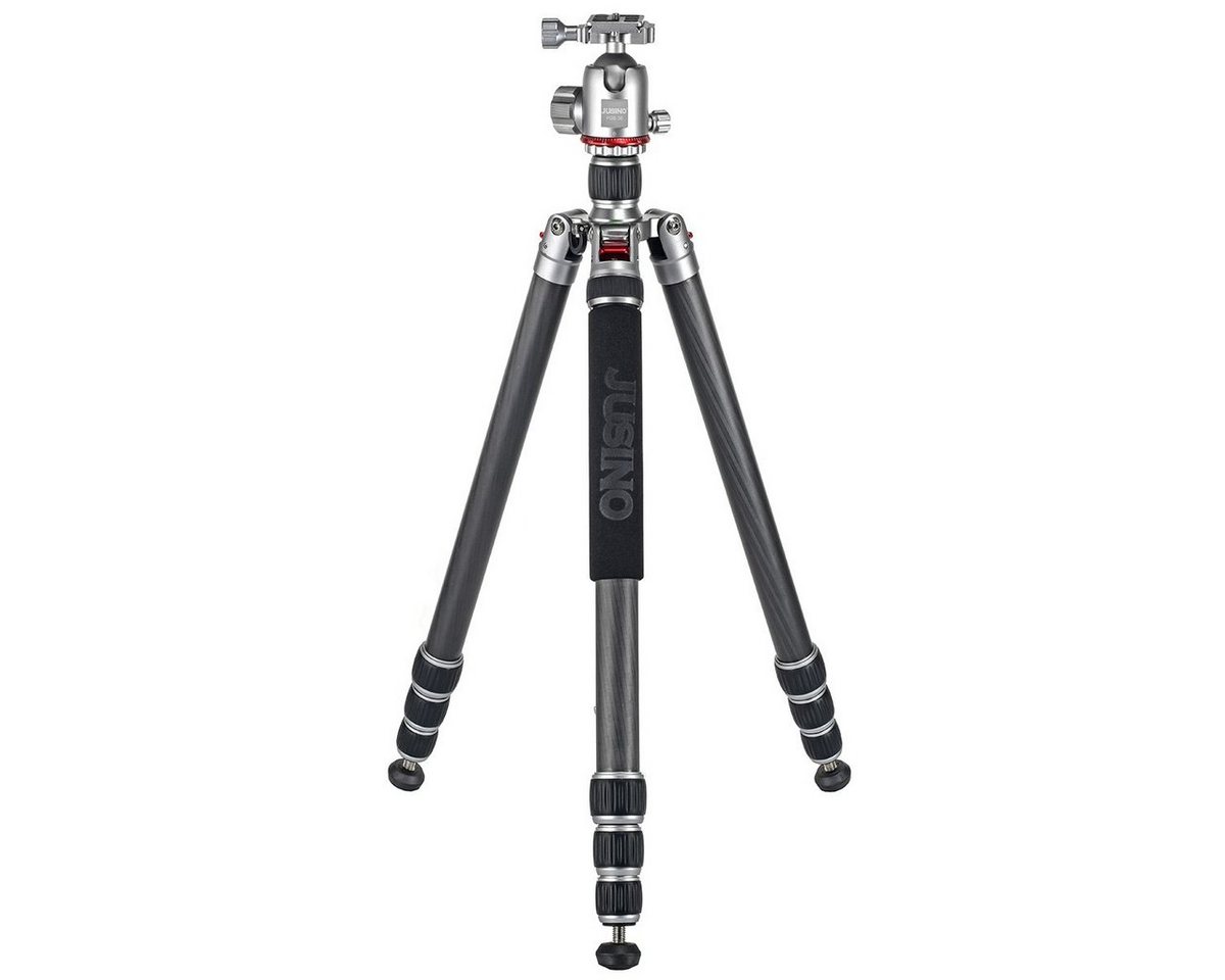 JUSINO Traveller Tripod Reisestativ Karbon JUSINO TK-284C + Kugelkopf FGS-36 Dreibeinstativ von JUSINO