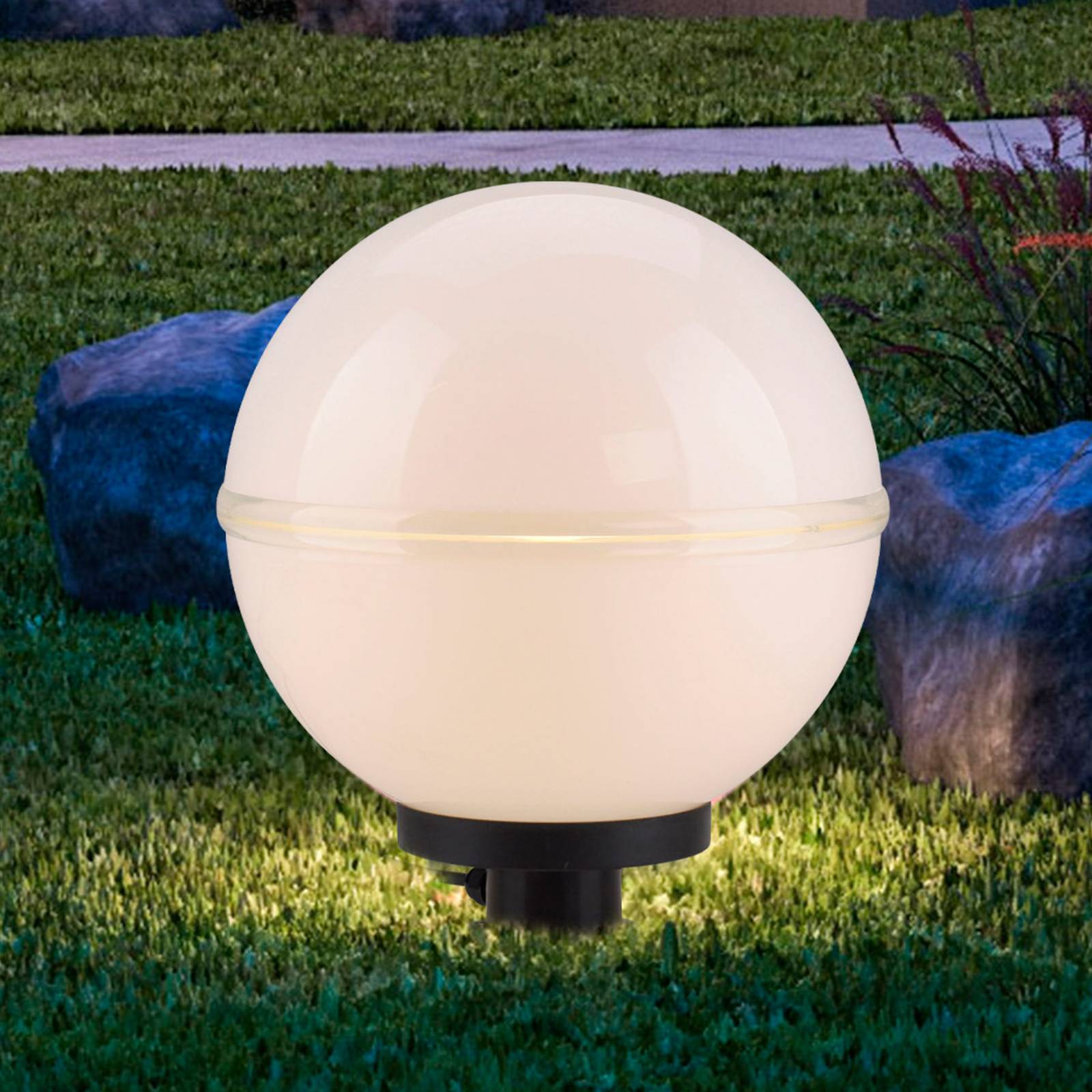 Außen-Dekoleuchte Hemis, Erdspieß, 2er-Pack Ø 20cm Außen-Dekoleuchte Hemis, Erdspieß, 2er-Pack Ø 20cm von JUST LIGHT.