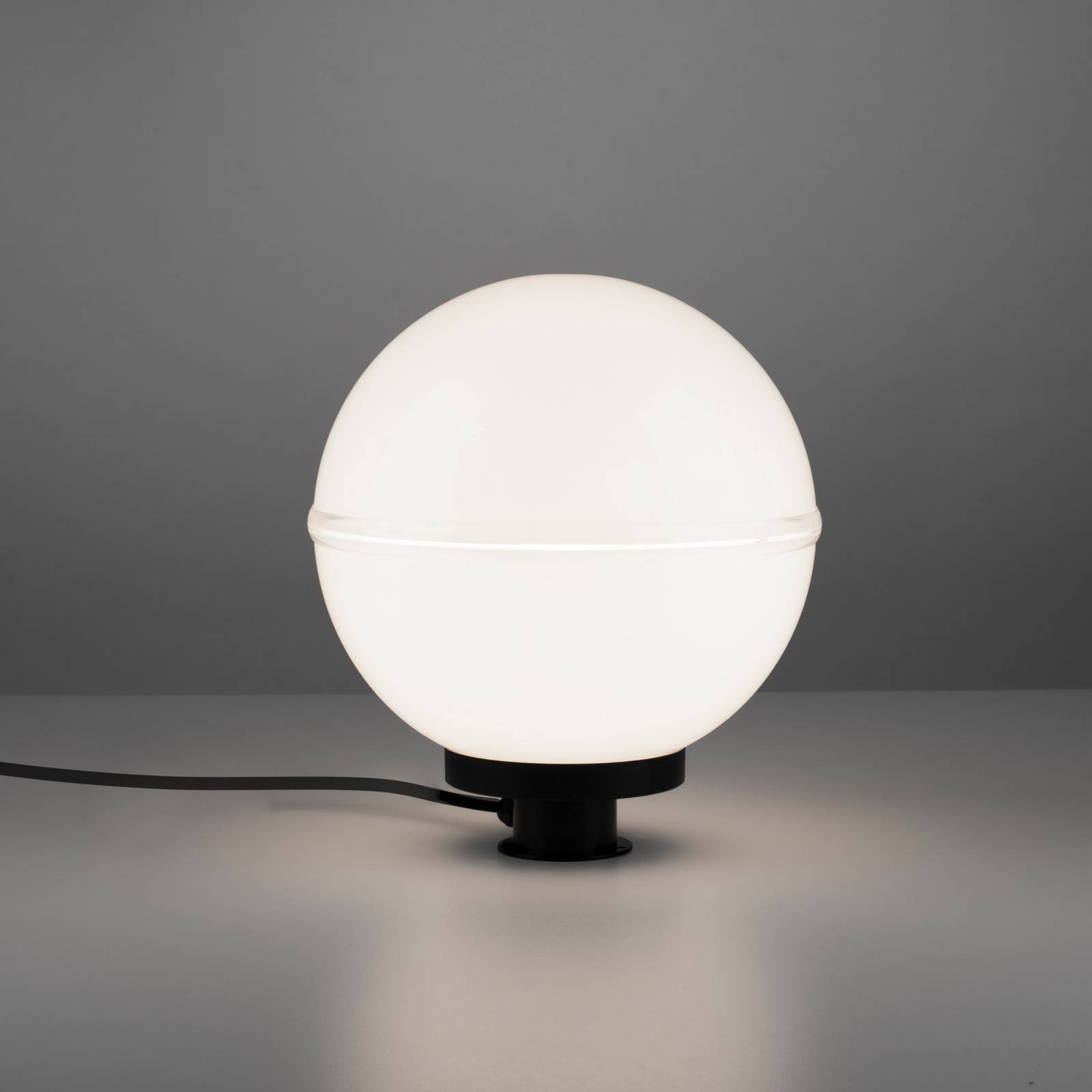 Außen-Dekoleuchte Hemis mit Erdspieß, Ø 30 cm Außen-Dekoleuchte Hemis mit Erdspieß, Ø 30 cm von JUST LIGHT.