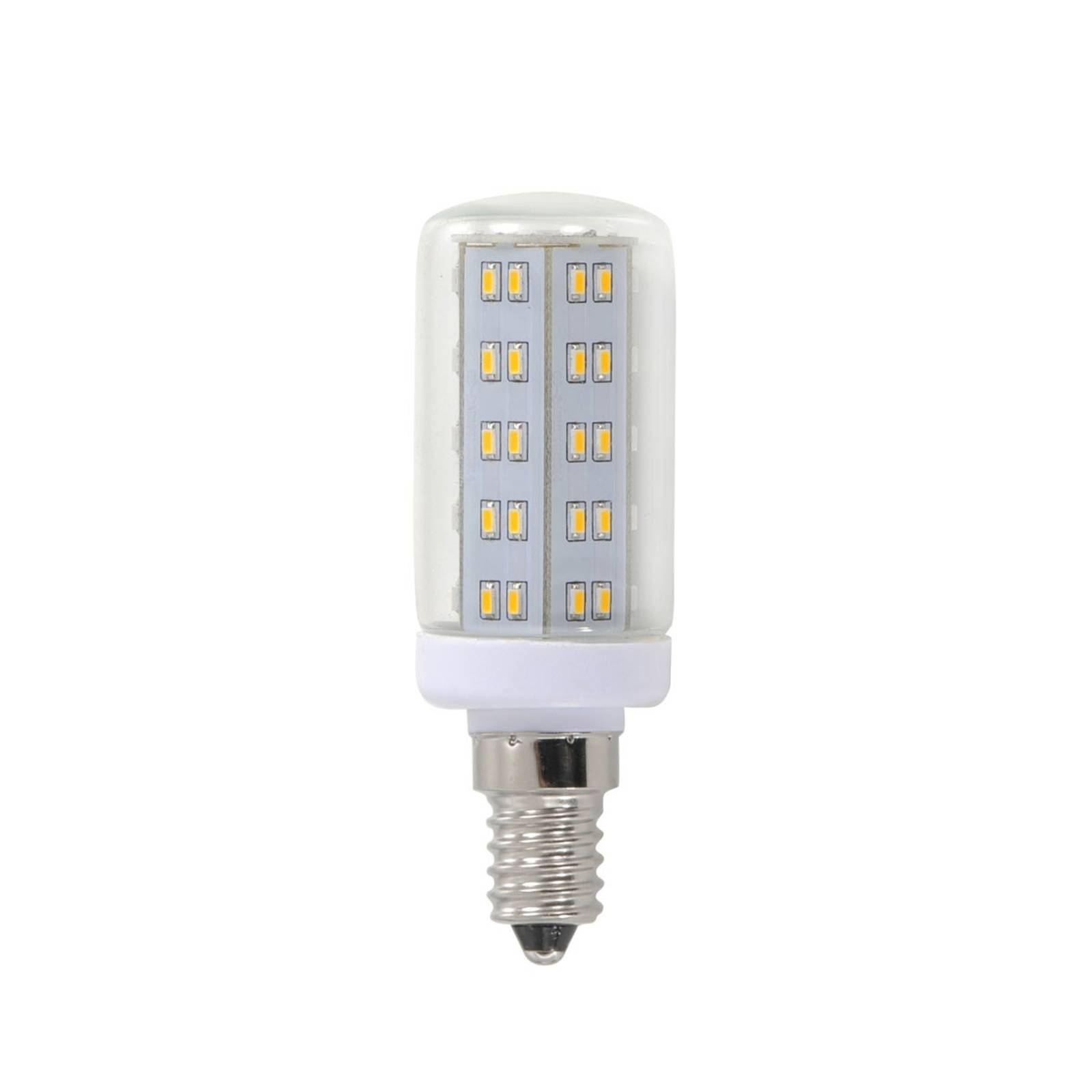 E14 4W LED-Lampe in Röhrenform klar mit 69 LEDs E14 4W LED-Lampe in Röhrenform klar mit 69 LEDs von JUST LIGHT.