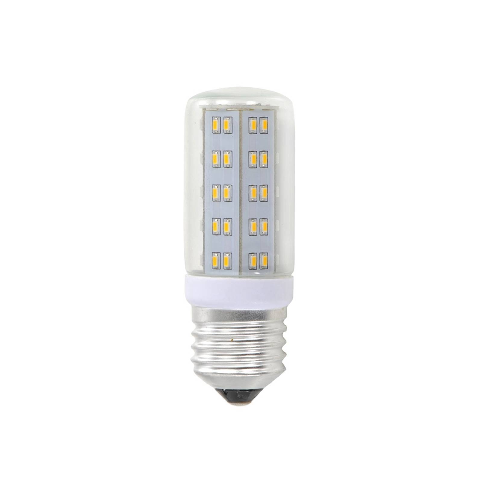E27 4W LED-Lampe in Röhrenform klar mit 69 LEDs E27 4W LED-Lampe in Röhrenform klar mit 69 LEDs von JUST LIGHT.