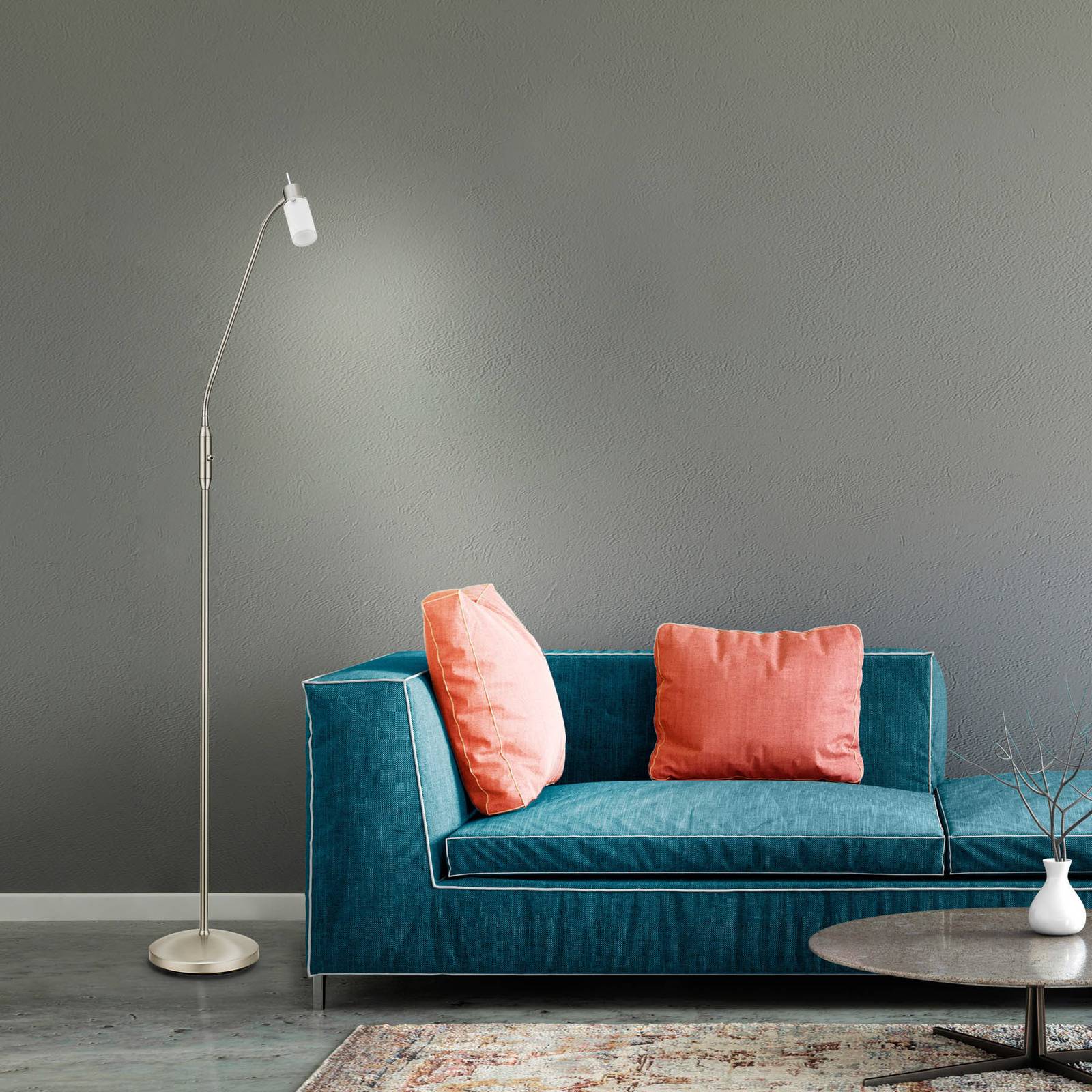 Einflammige LED-Stehleuchte Max Einflammige LED-Stehleuchte Max von JUST LIGHT.