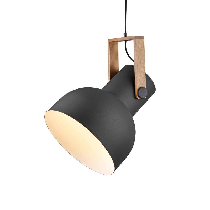 JUST LIGHT. Hängeleuchte Cup 2.0, Ø30cm, 1-flammig, schwarz von JUST LIGHT.