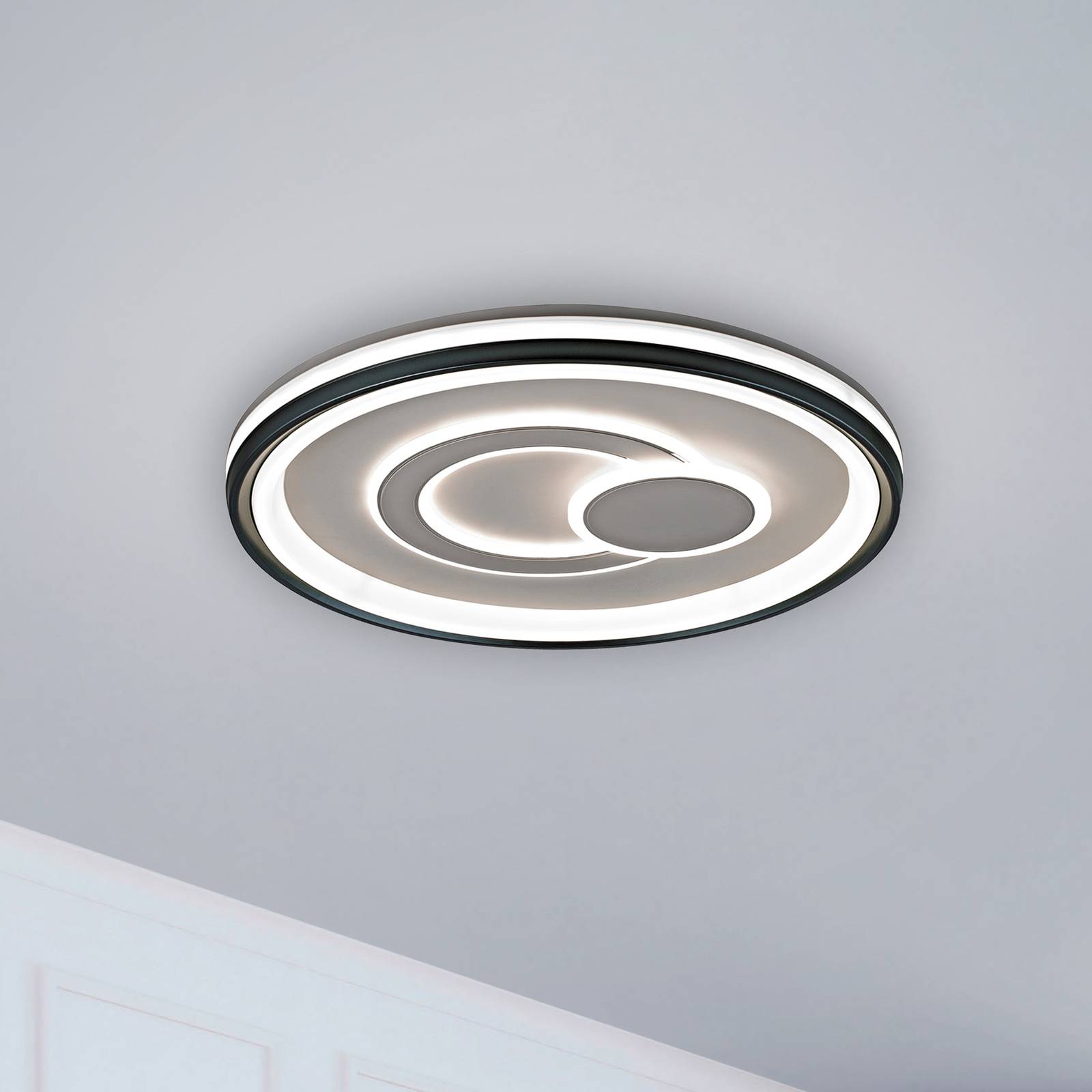 JUST LIGHT. LED-Deckenleuchte Minelli, Ø 50 cm, dimmbar JUST LIGHT. LED-Deckenleuchte Minelli, Ø 50 cm, dimmbar von JUST LIGHT.