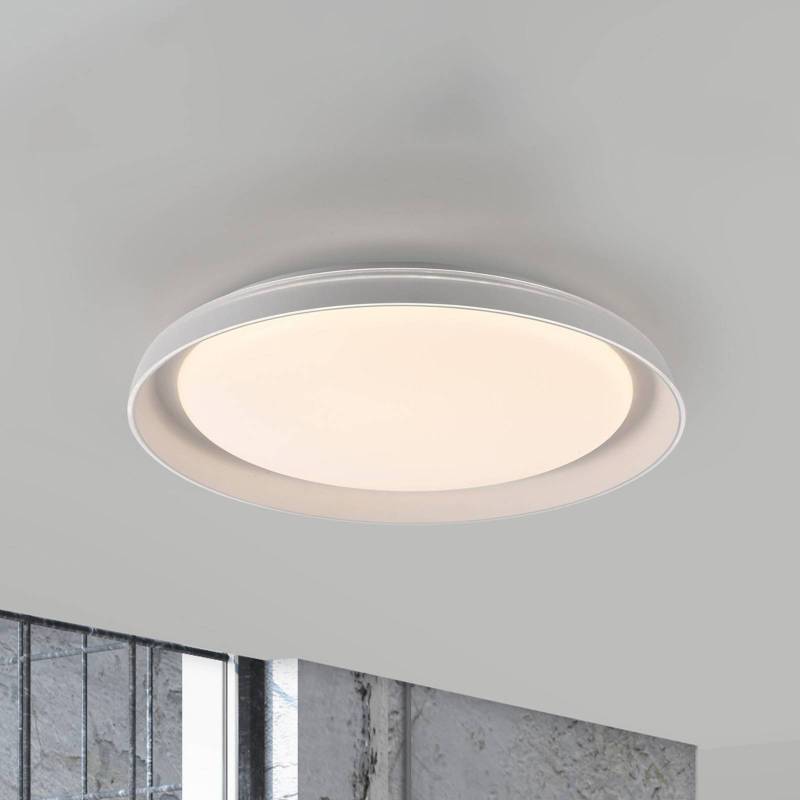 JUST LIGHT. LED-Deckenleuchte Sati, Kunststoff, weiß von JUST LIGHT.