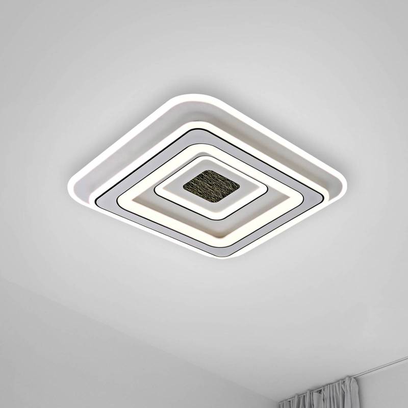 JUST LIGHT. LED-Deckenleuchte Tolago, 49x49 cm, CCT, dimmbar von JUST LIGHT.