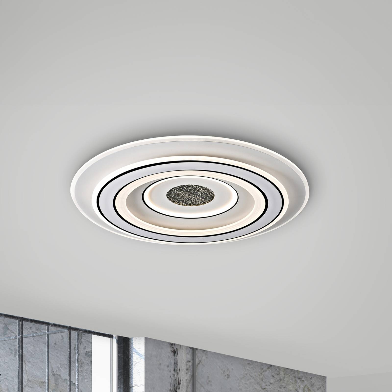 JUST LIGHT. LED-Deckenleuchte Tolago, Ø 40 cm, CCT, dimmbar JUST LIGHT. LED-Deckenleuchte Tolago, Ø 40 cm, CCT, dimmbar von JUST LIGHT.