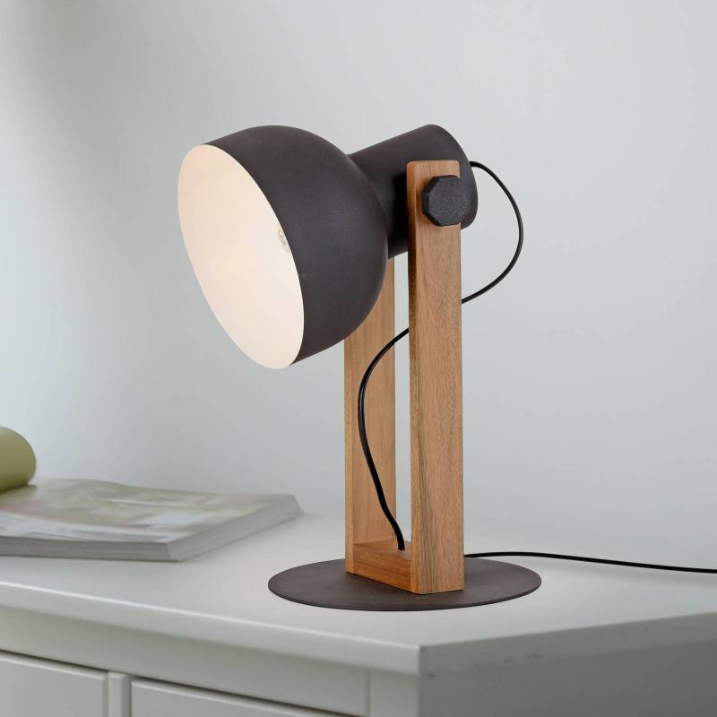 JUST LIGHT. Tischleuchte Cup 2.0, schwarz, Metall von JUST LIGHT.