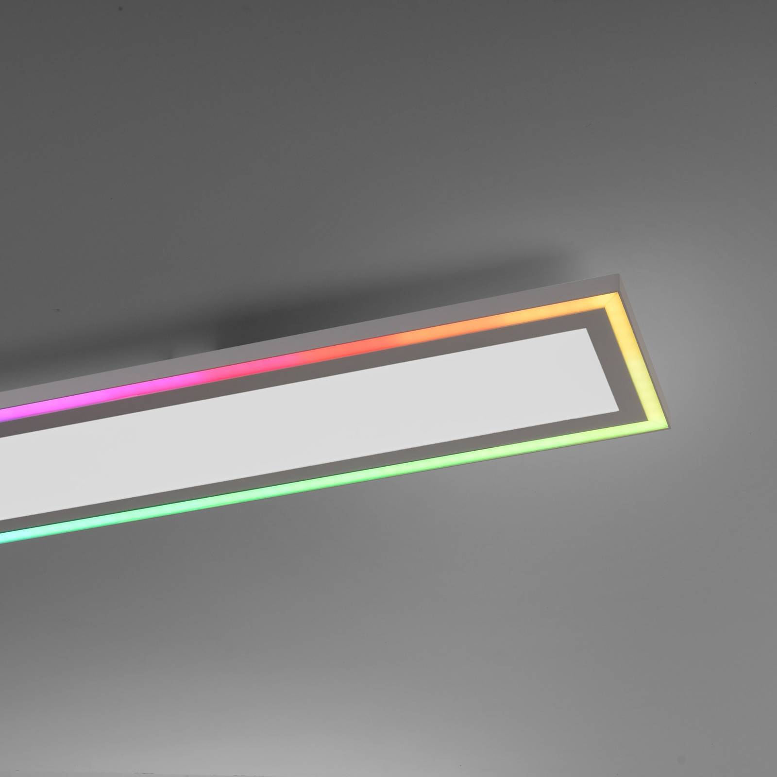 LED-Deckenlampe Edging, CCT + RGB, 100x18cm von JUST LIGHT.