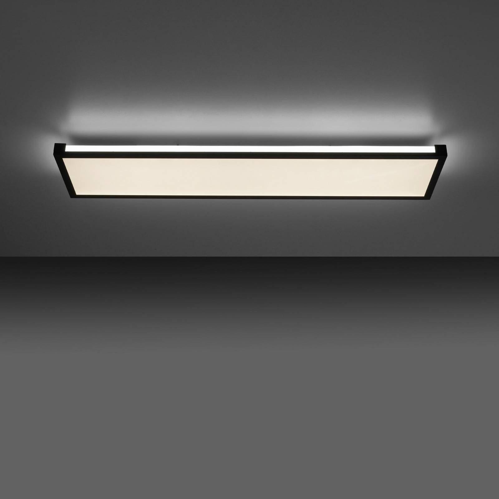 LED-Deckenlampe Mario 100x25cm, dimmbar, RGBW LED-Deckenlampe Mario 100x25cm, dimmbar, RGBW von JUST LIGHT.