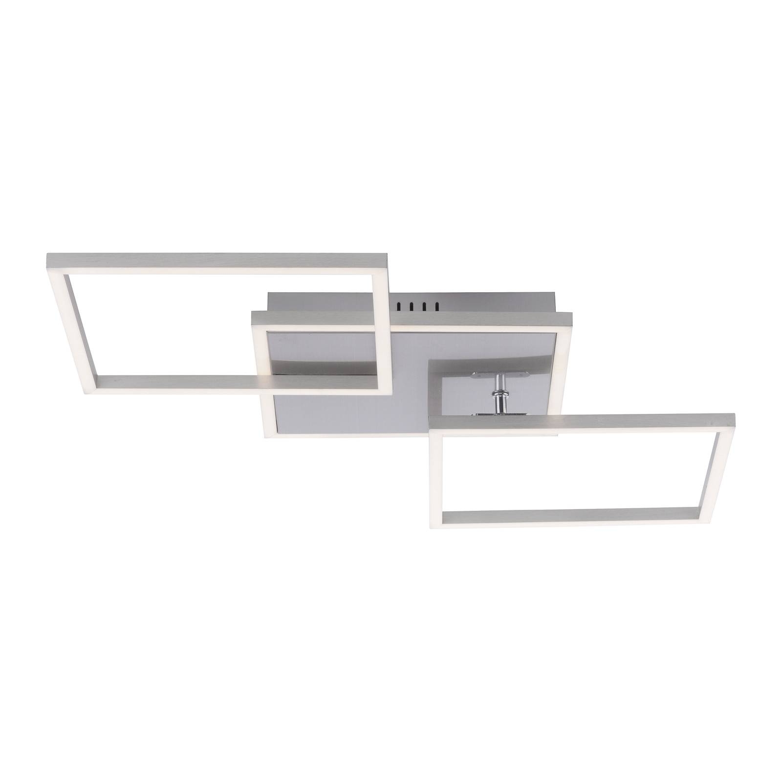 LED-Deckenleuchte Iven, stahl, 75x45cm LED-Deckenleuchte Iven, stahl, 75x45cm von JUST LIGHT.