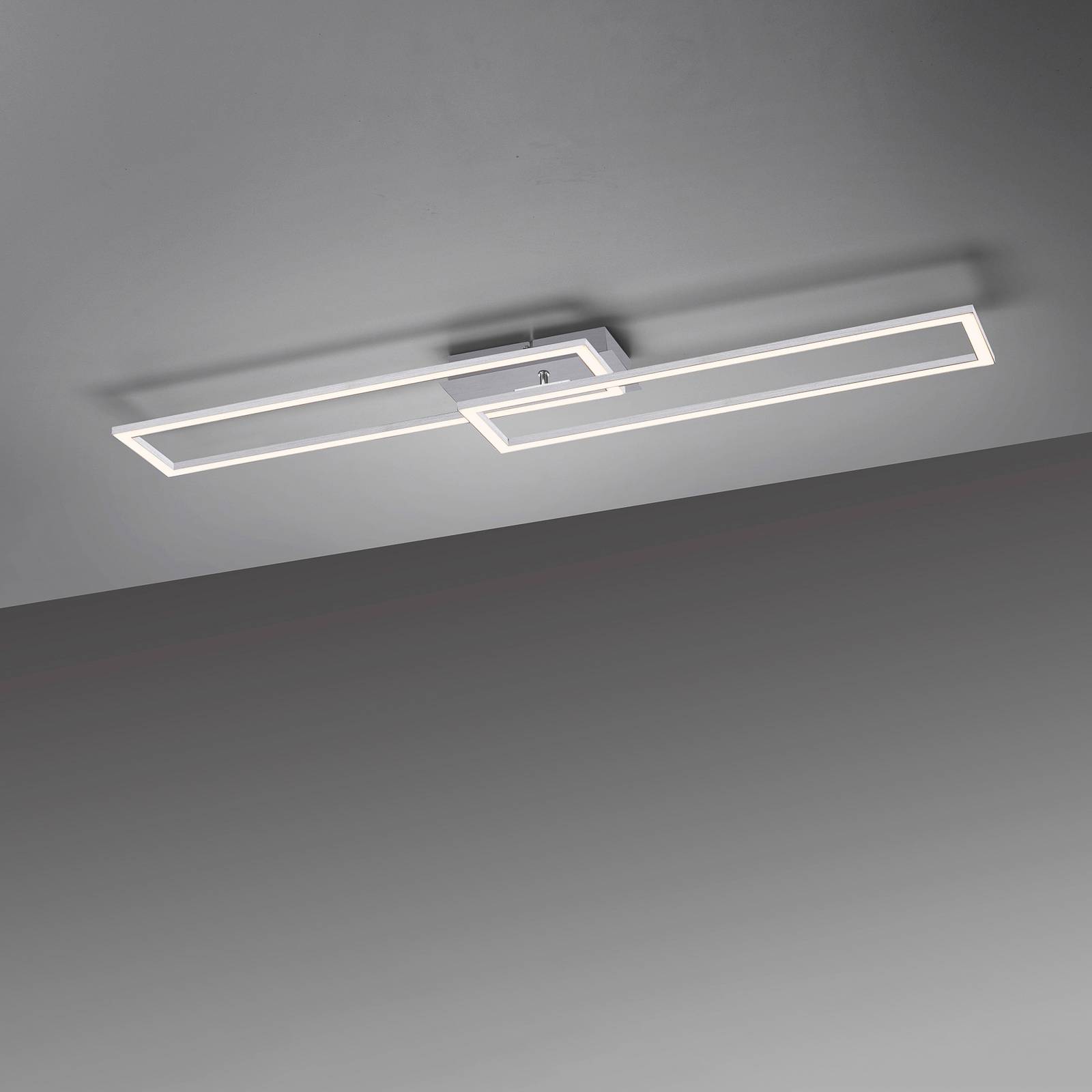 LED-Deckenleuchte Iven, stahl, dim, 101,6x19,8cm von JUST LIGHT.