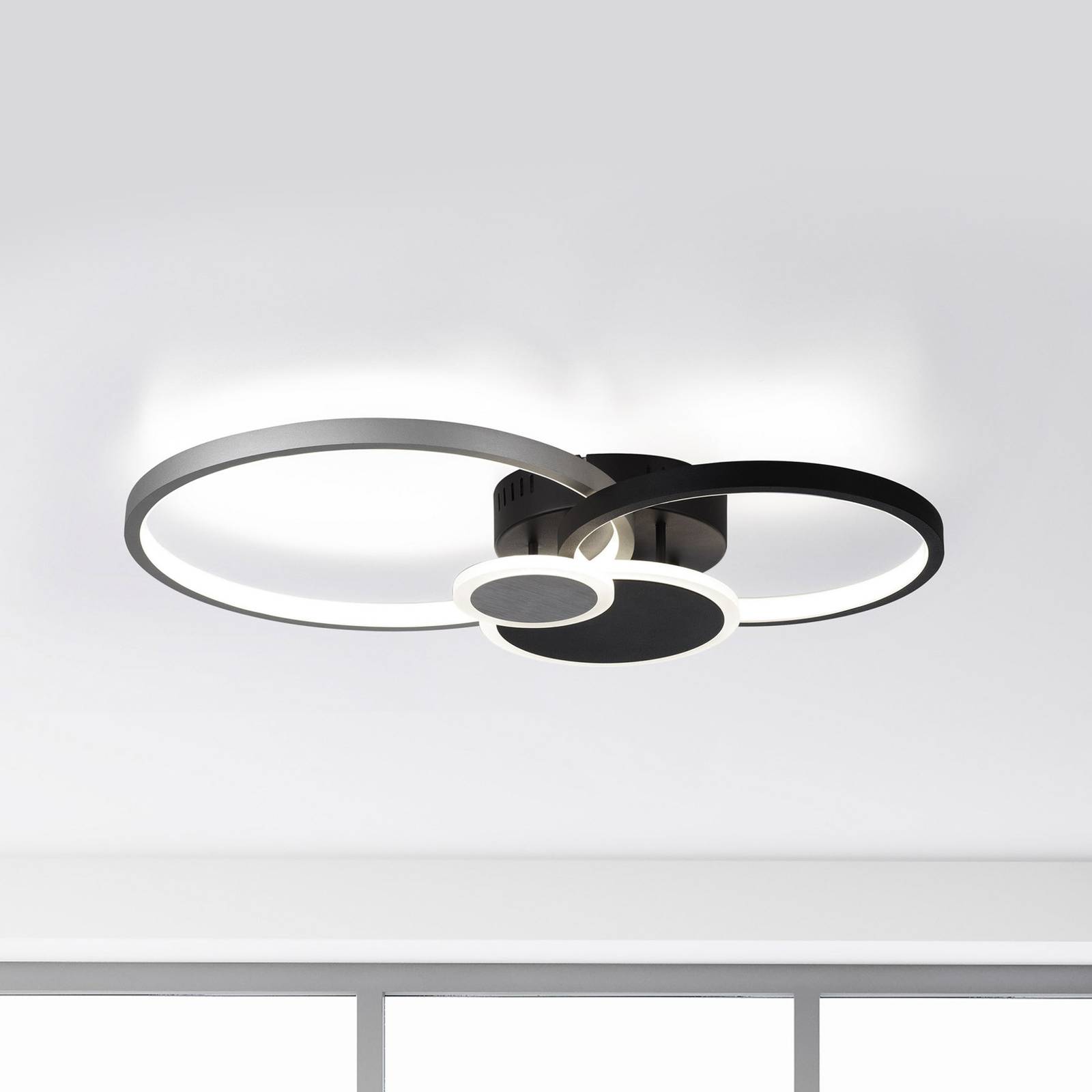 LED-Deckenleuchte Papilon, 58x48cm LED-Deckenleuchte Papilon, 58x48cm von JUST LIGHT.