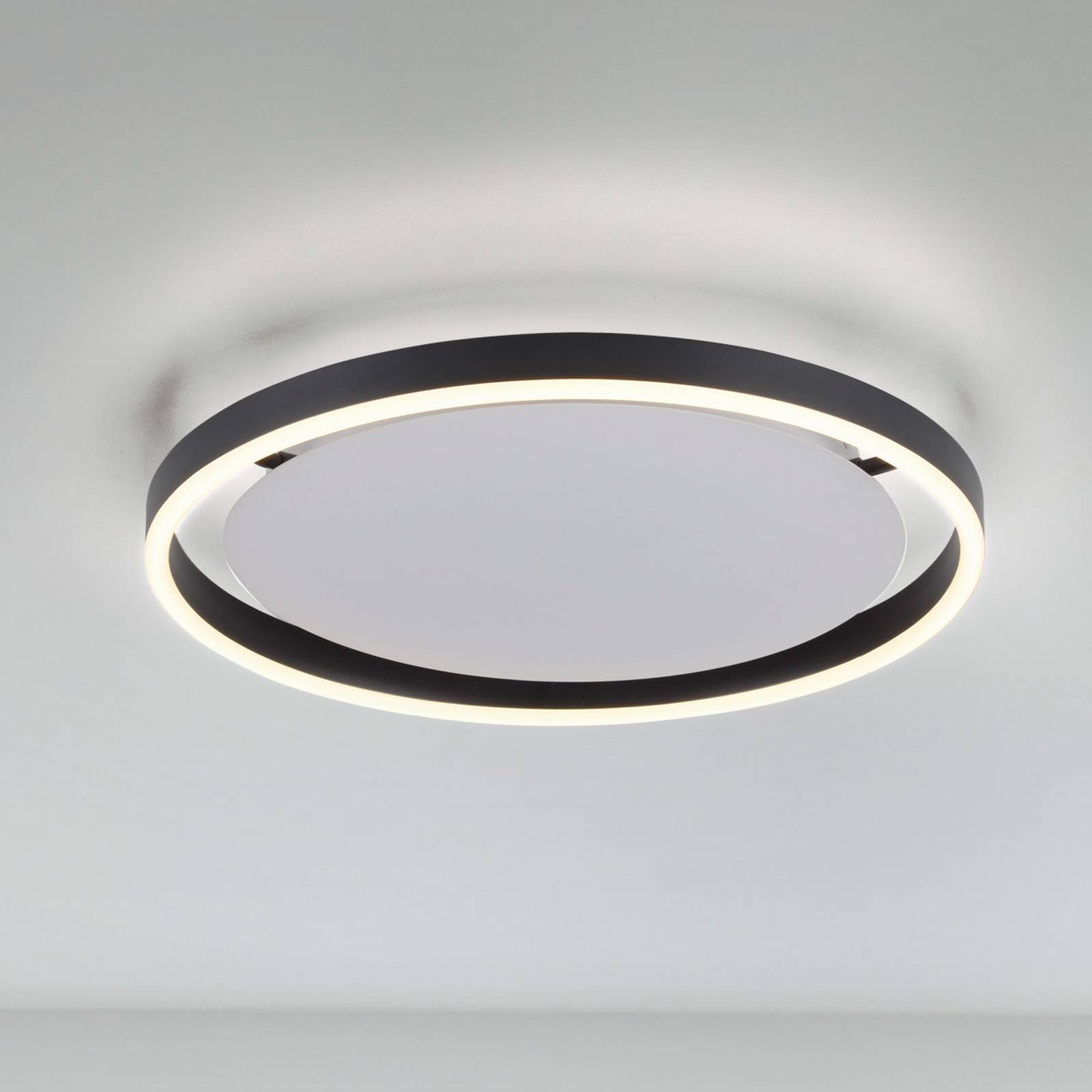 LED-Deckenleuchte Ritus, Ø 39,3cm, anthrazit LED-Deckenleuchte Ritus, Ø 39,3cm, anthrazit von JUST LIGHT.