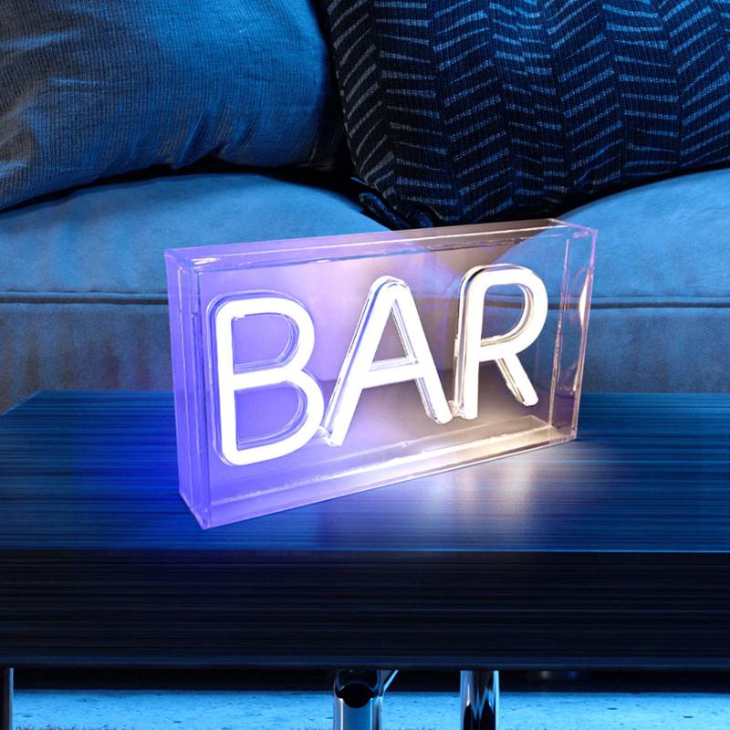 LED-Tischleuchte Neon Bar, USB von JUST LIGHT.