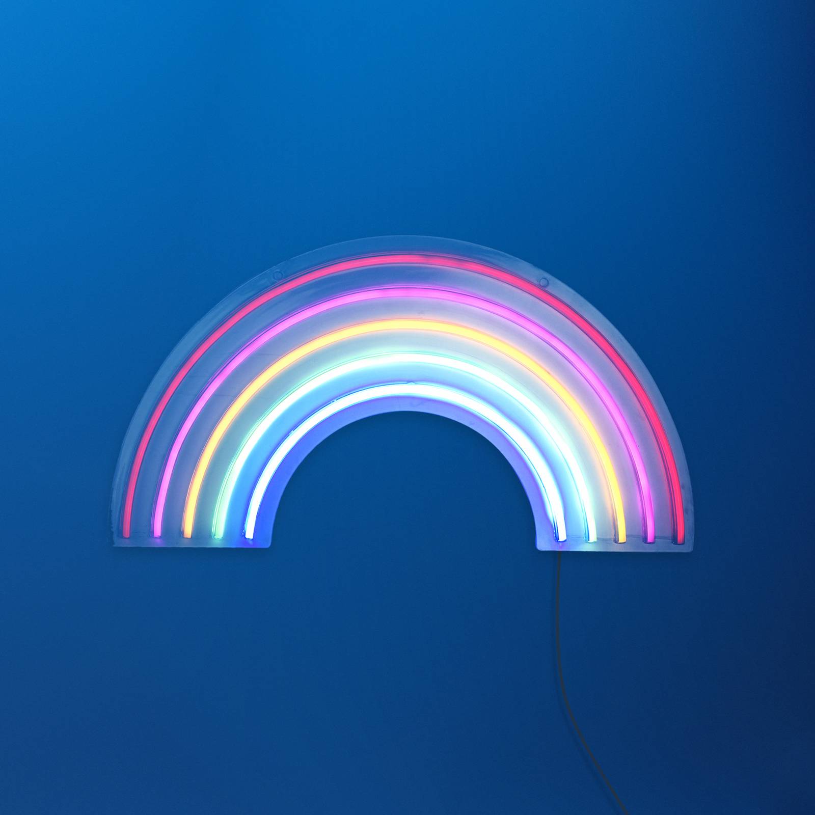 LED-Wandleuchte Neon Rainbow, USB von JUST LIGHT.