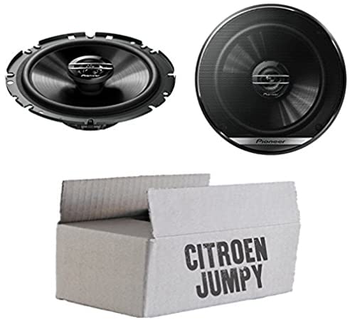 Citroen Jumpy - Lautsprecher Boxen Pioneer TS-G1720F - 16,5cm 2-Wege Koax Koaxiallautsprecher Auto Einbausatz - Einbauset von JUST SOUND best choice for caraudio