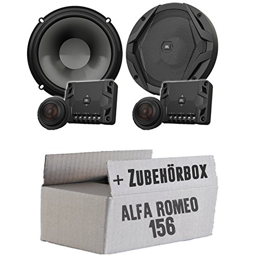 JBL GX600C | 2-Wege | 16,5cm Lautsprecher System - Einbauset für Alfa Romeo 156 - justSOUND von JUST SOUND best choice for caraudio