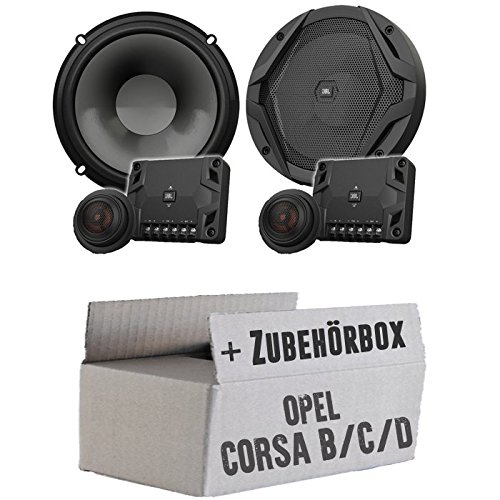 JBL GX600C | 2-Wege | 16,5cm Lautsprecher System - Einbauset für Opel Corsa B/C/D - justSOUND von JUST SOUND best choice for caraudio