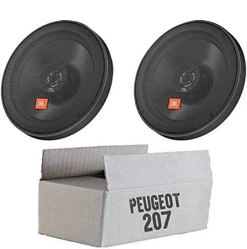 JBL STAGE2 624 | 2-Wege | 16,5cm Koax Lautsprecher - Einbauset für Peugeot 207 - justSOUND von JUST SOUND best choice for caraudio