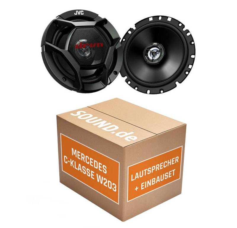 JUST SOUND best choice for caraudio CS-DR1720 Koax-Lautsprecher Einbauset Mercedes C-K Auto-Lautsprecher (cm) von JUST SOUND best choice for caraudio
