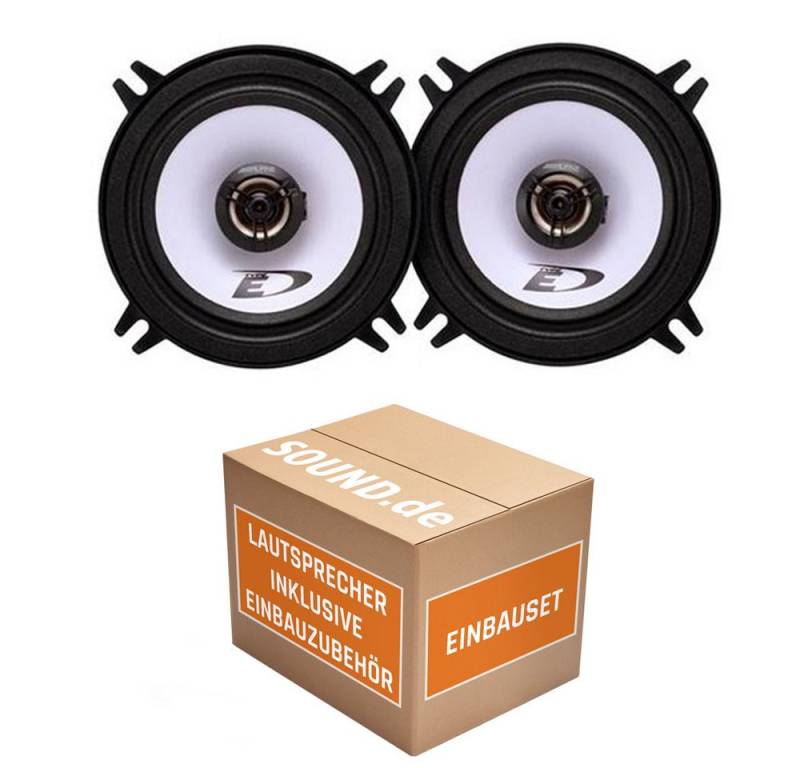 JUST SOUND best choice for caraudio Lautsprecher Alpine SXE-1325s Koax-System Renault Megane 3 Auto-Lautsprecher (cm) von JUST SOUND best choice for caraudio